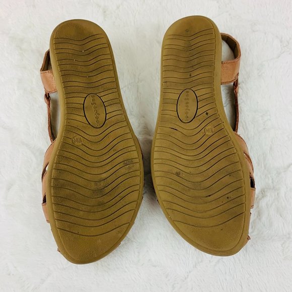 Sugarfoot Brown Leather Sandals I Women's Size 10 - Picture 5 of 7